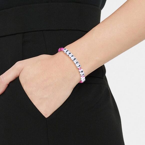 Little Words Project "Perfect As Is" Beaded Bracelet - Picture 6 of 11